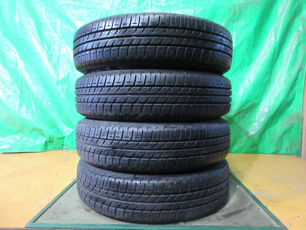 BRIDGESTONE SNEAKER SNK2 145/80R12 4本 No.2704下 オンロード 夏タイヤ 80～90％残溝