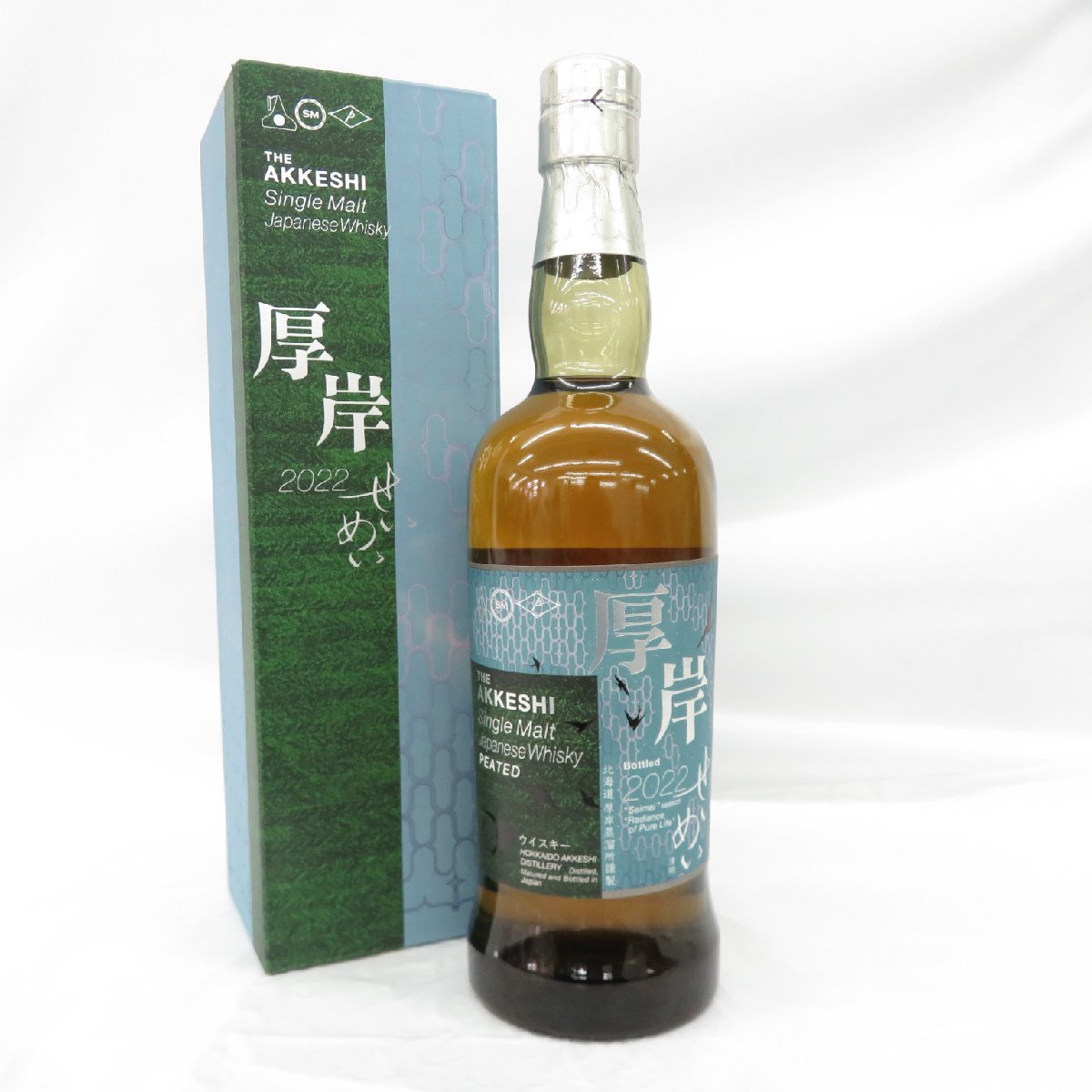 清明 厚岸 せいめい シングルモルト 0 THE 700ml ウイスキー AKKESHI 