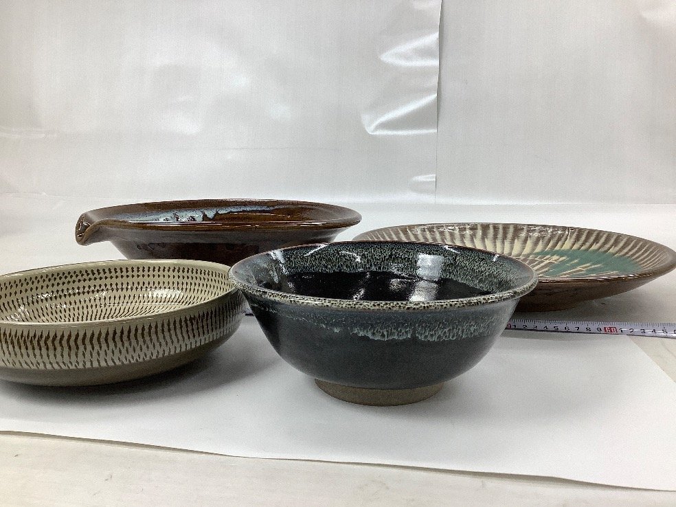 小鹿田焼 大鉢大皿 アンティーク