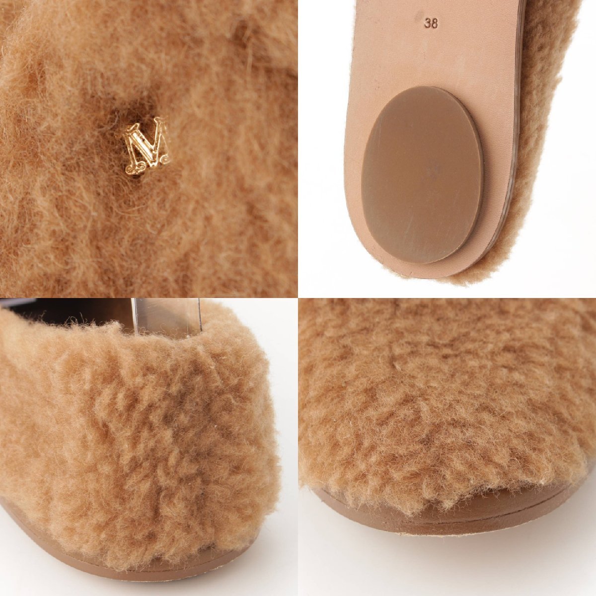 Max maraテディベア フラットシューズ 完売前に手に入れたい