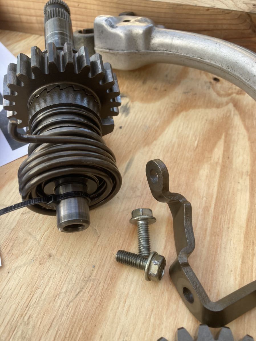 HONDA XR250 MD30 純正キックスターターセット 純正実動品 新品純正