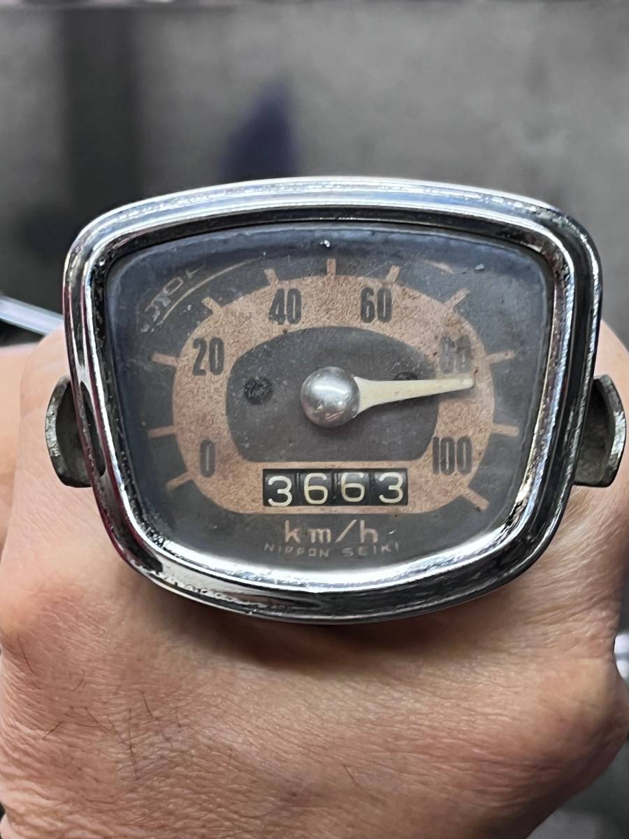 ホンダ C100 C105 C102 OHVカブ スピードメーター 稼働品 【公式通販】