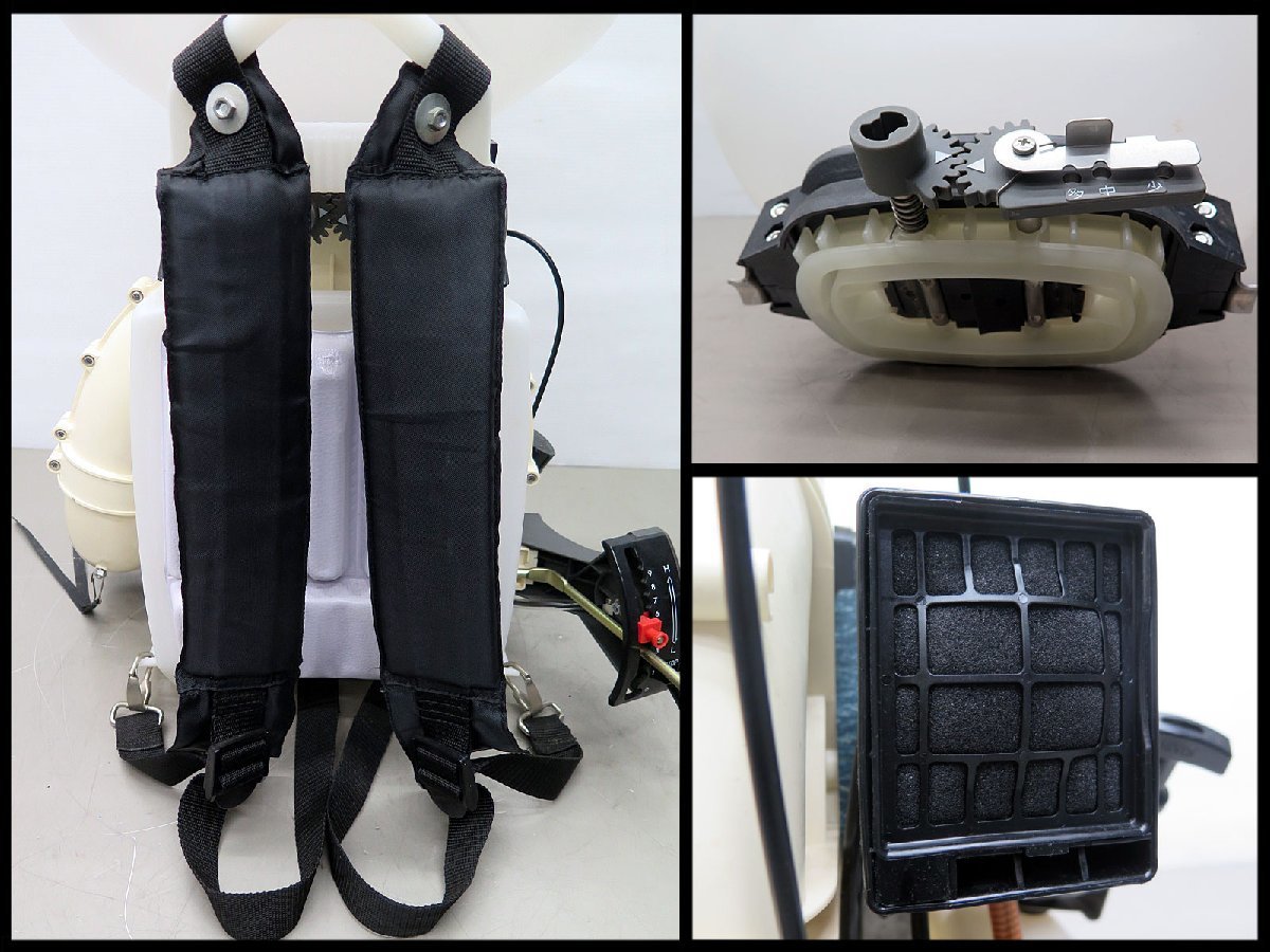 丸山 背負式動力噴霧器 MDJ61G-15 背負式動噴 エンジン式 1キロ剤対応 □美品! 丸山 背負い式 動力散布機 MDJ61G-15-A 1キロ剤対応/丸山
