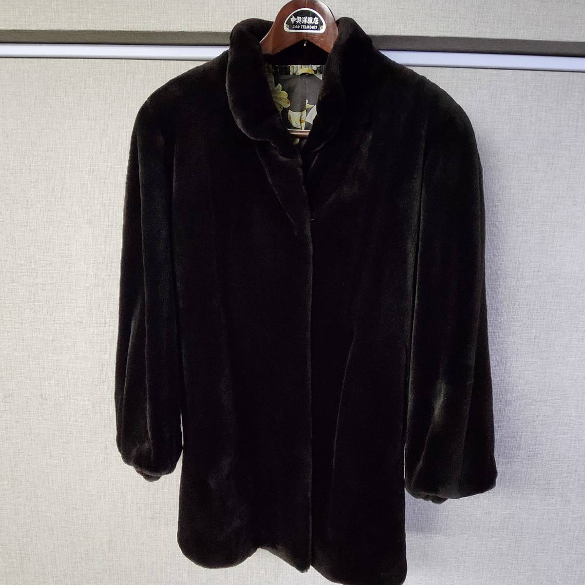 j3-5 最高級毛皮 SAGA MINK サガミンク パールミンク MINK セミロング 