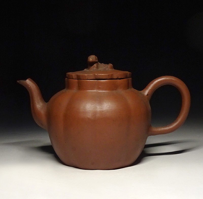 緑屋i□ 緑屋i□ 中国古玩 朱泥 急須 獅子摘 紫砂