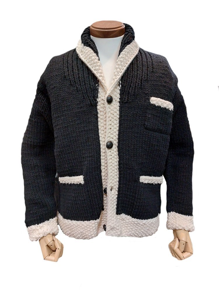 未使用品！CANADIAN SWEATER【カナディアンセーター】メンズ カウチンセーター サイズ40（3947）