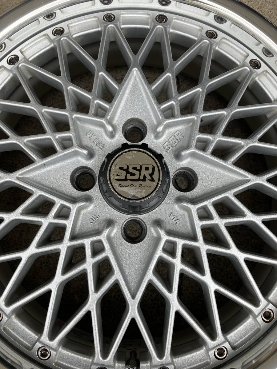 SSR フォーミュラーメッシュ 16インチ 5.5J +45 4H 100 4本 4穴 自動車