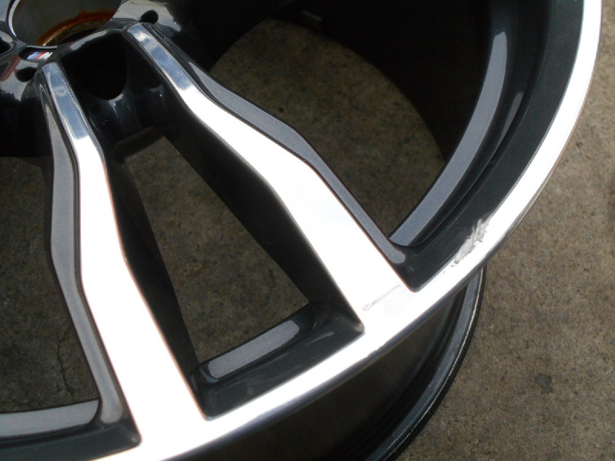 PCD120 BMW純正 8073983 11.5j/+38 ハブ約73㎜ 1本 中古 Mスポーツ ディスプレー 流用スペア交換などに!