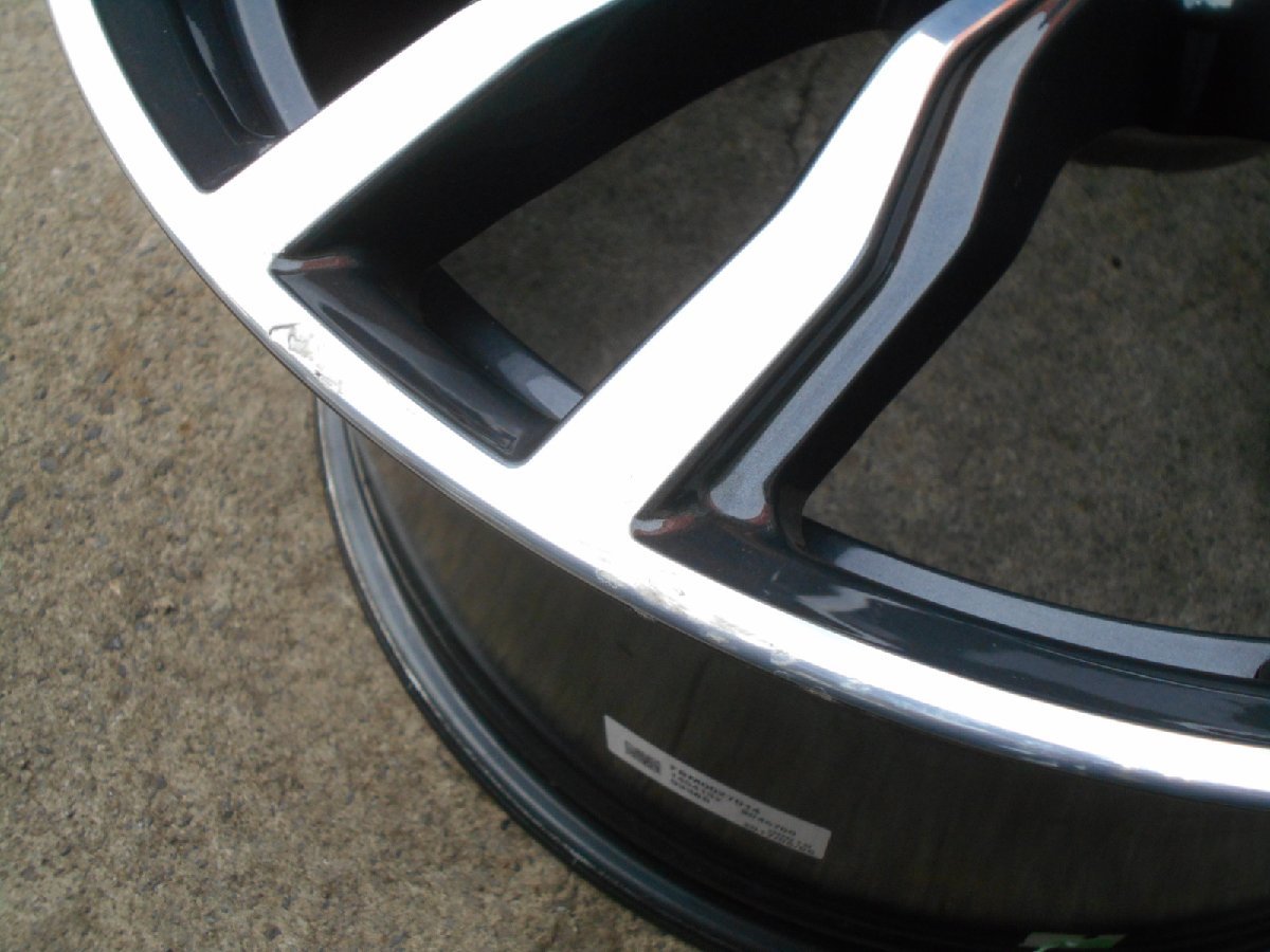 PCD120 BMW純正 8073983 11.5j/+38 ハブ約73㎜ 1本 中古 Mスポーツ ディスプレー 流用スペア交換などに!