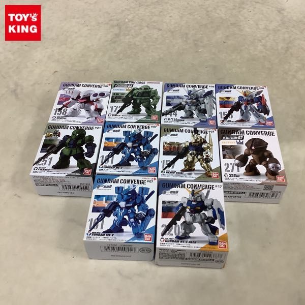 1円〜 未開封 バンダイ FW GUNDAM CONVERGE 144 Hi-νガンダム 156 Zガンダム 他 FW GUNDAM CONVERGE