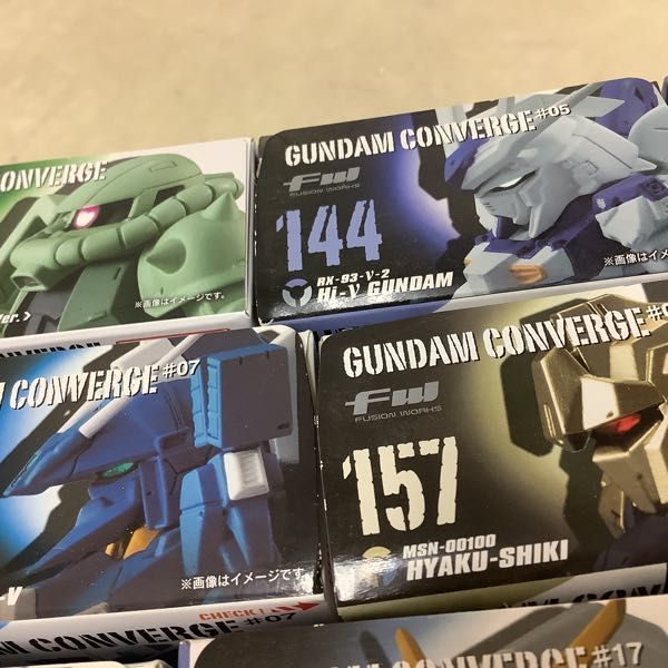 1円〜 未開封 バンダイ FW GUNDAM CONVERGE 144 Hi-νガンダム 156 Zガンダム 他 FW GUNDAM CONVERGE