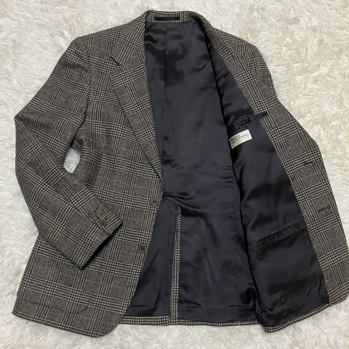 アクアスキュータム【極上のカシミヤ】Aquascutum テーラード 