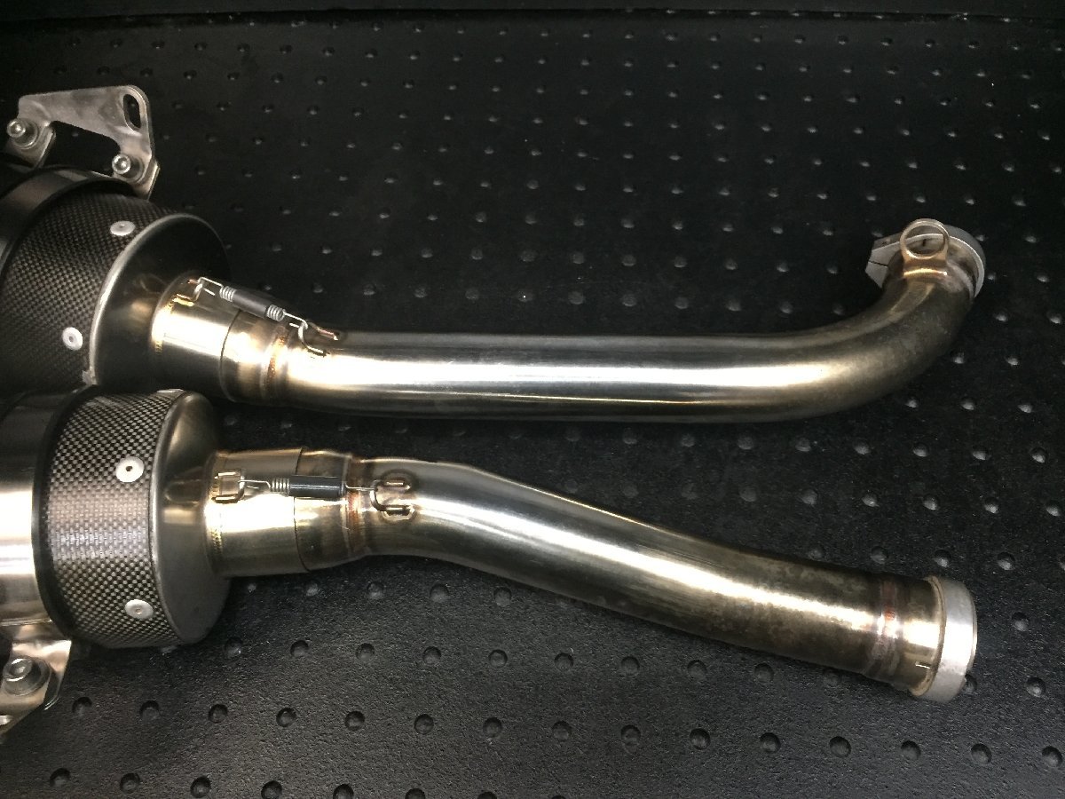 Kawasaki ZZR1100 D型 ヤマモトレーシングスペックA カーボン2本出し 