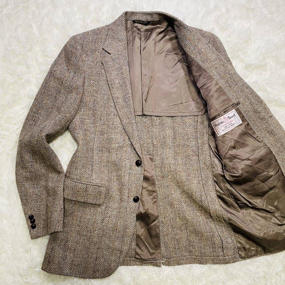 極美品 XL相当】ハリスツイード HARRIS TWEED ×THE MEN' SHOP USA製 くるみ