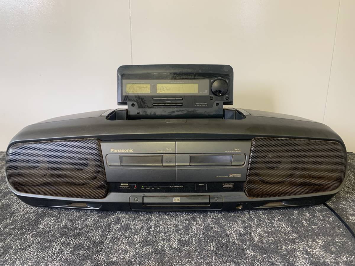 K06 1000円スタート Panasonic パナソニック RX-DT99 コブラトップ CD