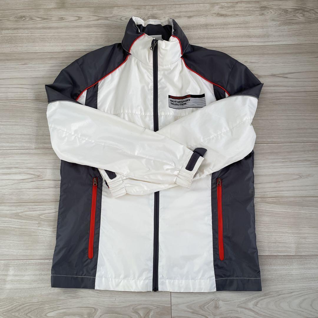 Porsche Driver's Selection Wind Jacket ポルシェ ホワイト 自動車