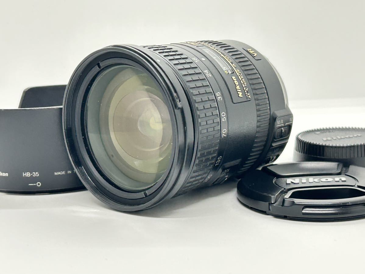 ★極上品★ニコン NIKON AF-S DX NIKKOR 18-200mm F3.5-5.6 G ED VR II 　純正フードHB-35付き　♯87　　＃1200