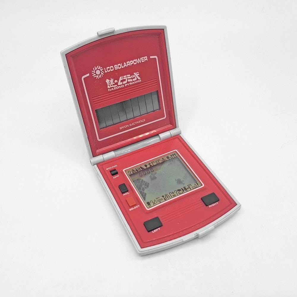 ○ バンダイ BANDAI ゲームウォッチ 謎のピラミッド ソーラー