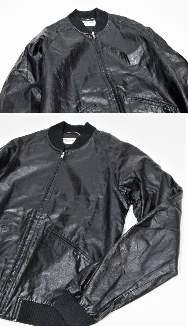 エディ期　サンローランパリ 14SS コットンブルゾン エディ期 サンローランパリ 14SS コットンブルゾン 【公式通販】