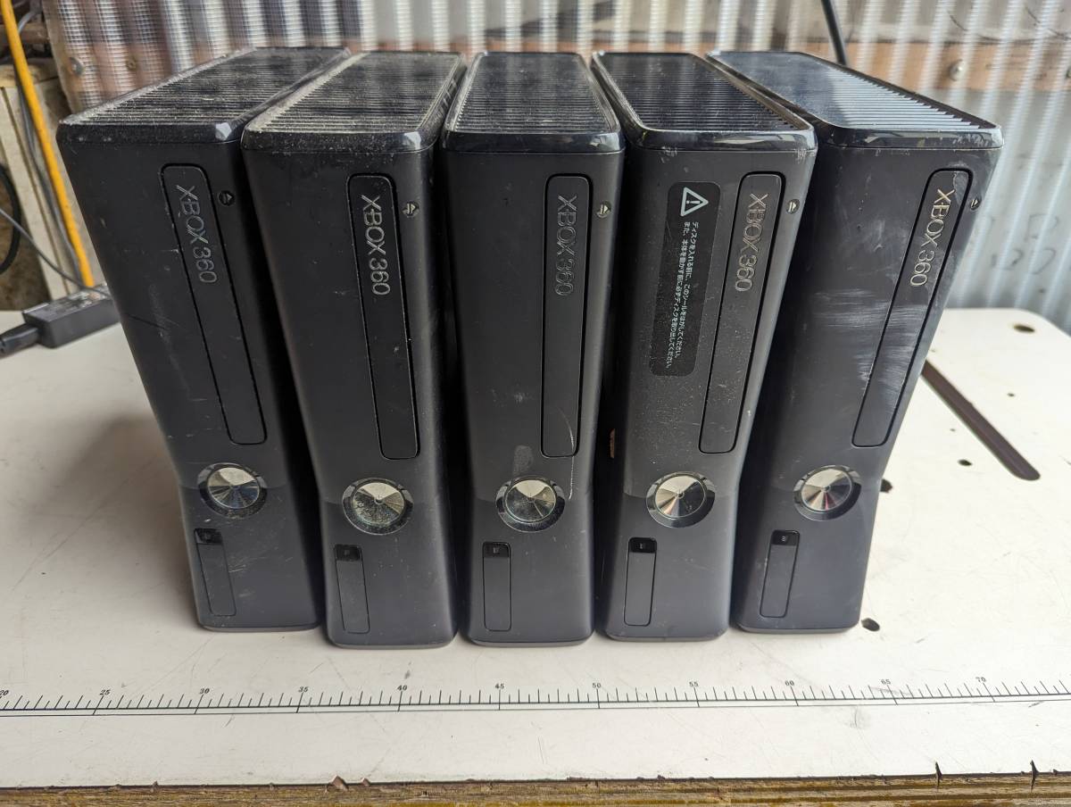 Microsoft Xbox360 本体 5台 ゲーム機 本体のみ まとめて ジャンク品