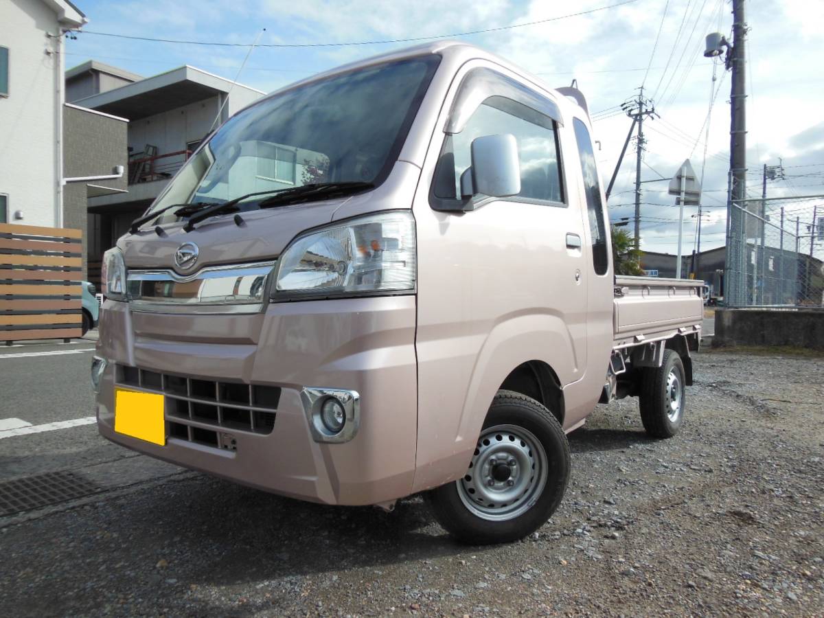 格安 26年 ハイゼット ジャンボ 4WD 車検満タン 7年1月 52600キロ 