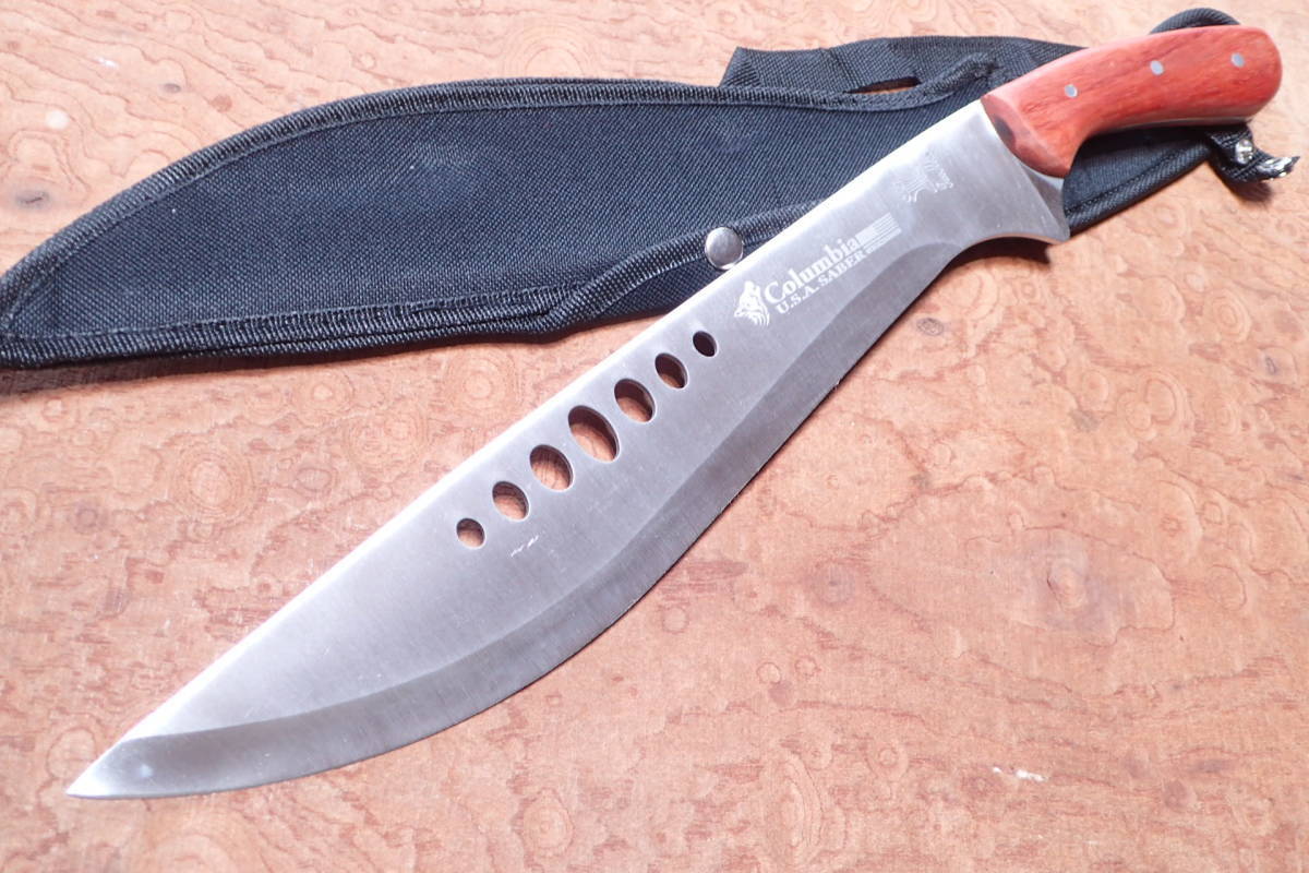 Columbia Saber | : Sanjia Model K603b フルメタル アウトドアナイフ 