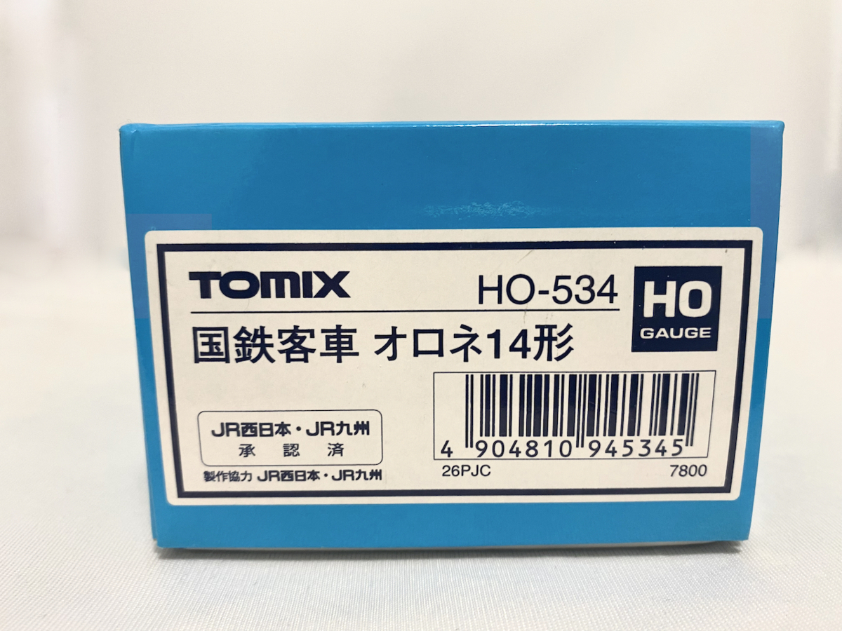 HO-534 TOMIX HOゲージ HO オロネ14形 国鉄客車 | 美品 トミックス オロネ