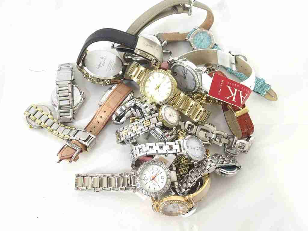 1円 ジャンク品 アニエスベー フォリフォリ アンクライン 他 腕時計 