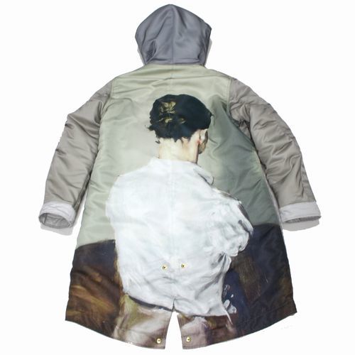 UNDERCOVER アンダーカバー 16AW Peツイル中綿モッズコート BORREMANS 3 グレー