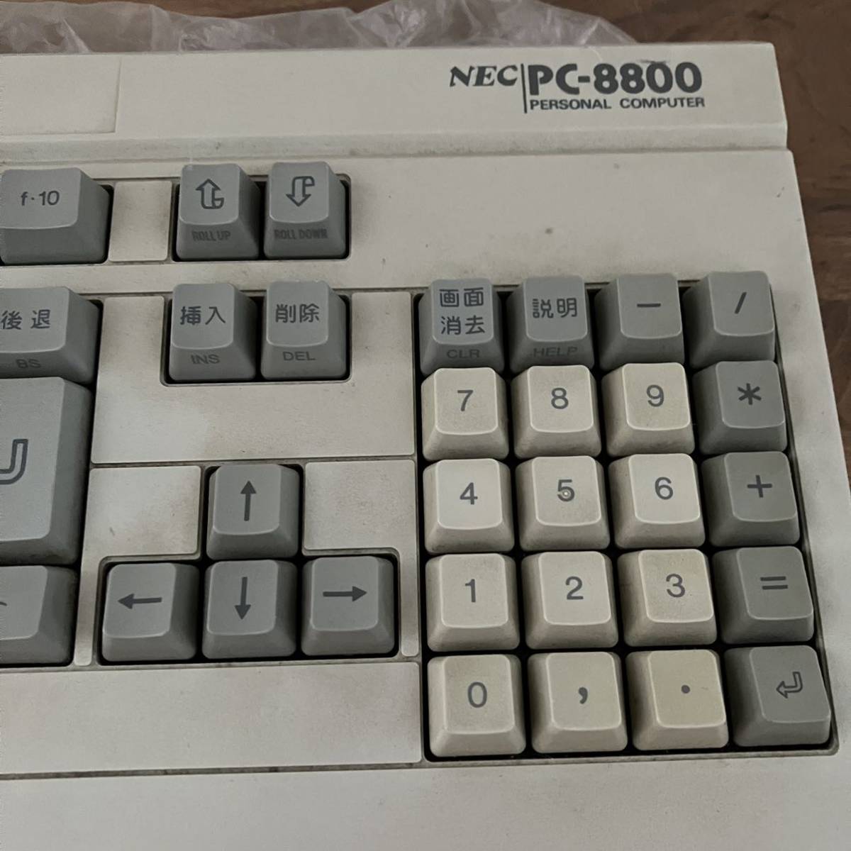 当時物 動作未確認 NEC キーボード PC-8800 TYPE C ジャンク品 【公式