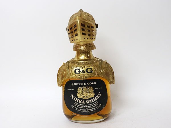 未開封 NIKKA G&G WHISKY 仙台工場 騎士 鎧 西洋 ボトル【公式通販