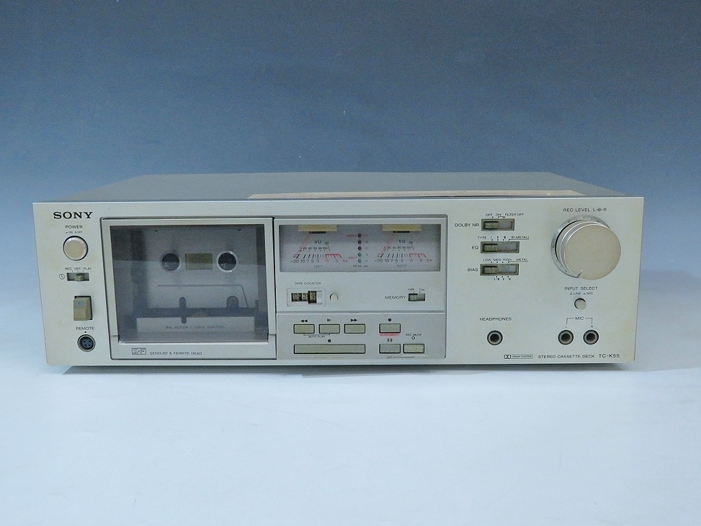 SONY/ソニー TC-K55 カセットデッキ (109 ソニー SONY カセットデッキ