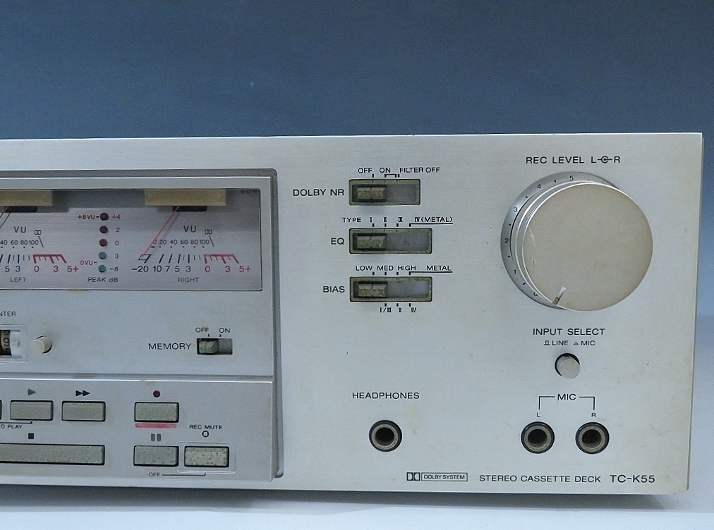 SONY/ソニー TC-K55 カセットデッキ (109 ソニー SONY カセットデッキ