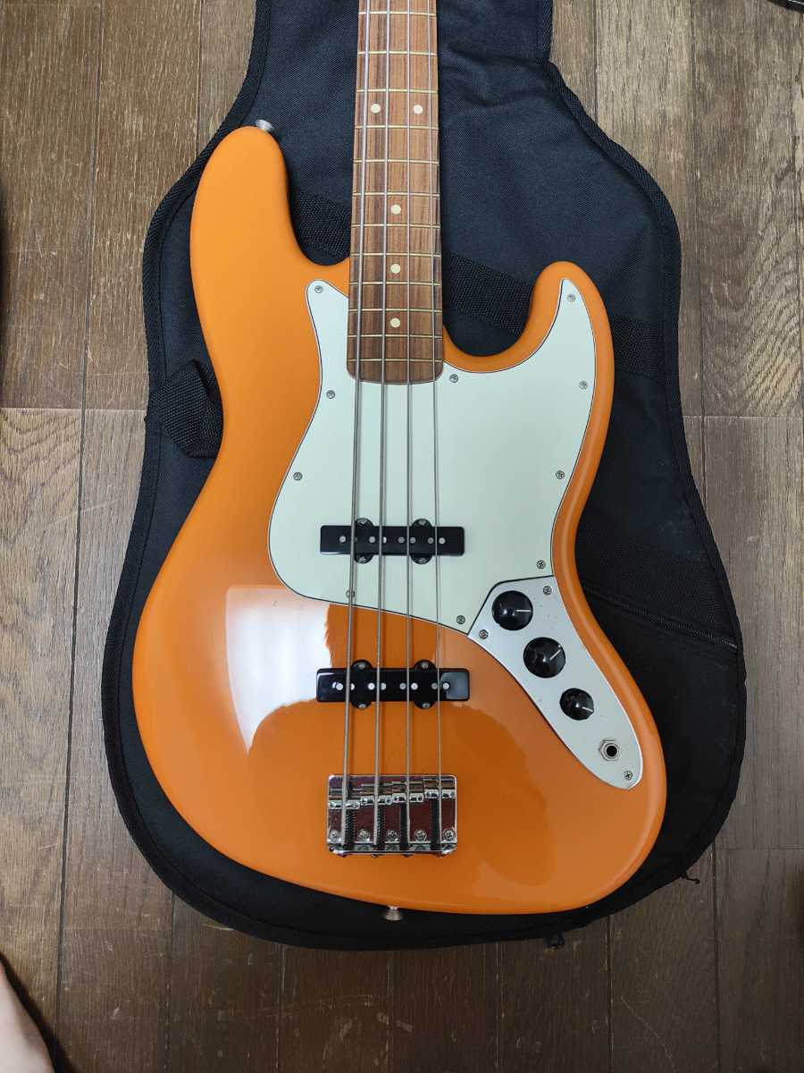 フェンダー ベース オレンジ Vintage ジャズベースタイプ エレキベース