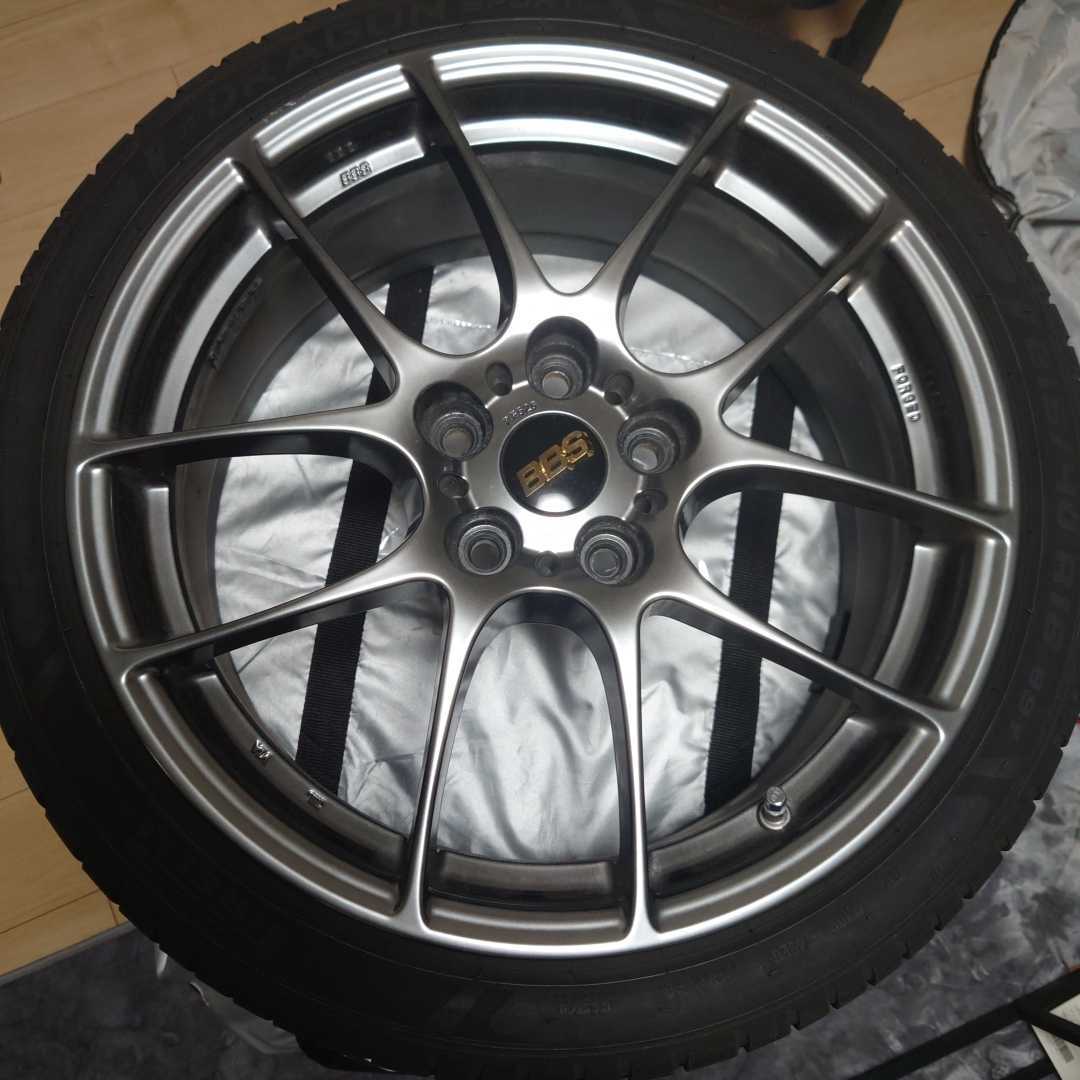 BBS 18インチ RF525 4本セット 18×7.5j ＋50 美品 残溝