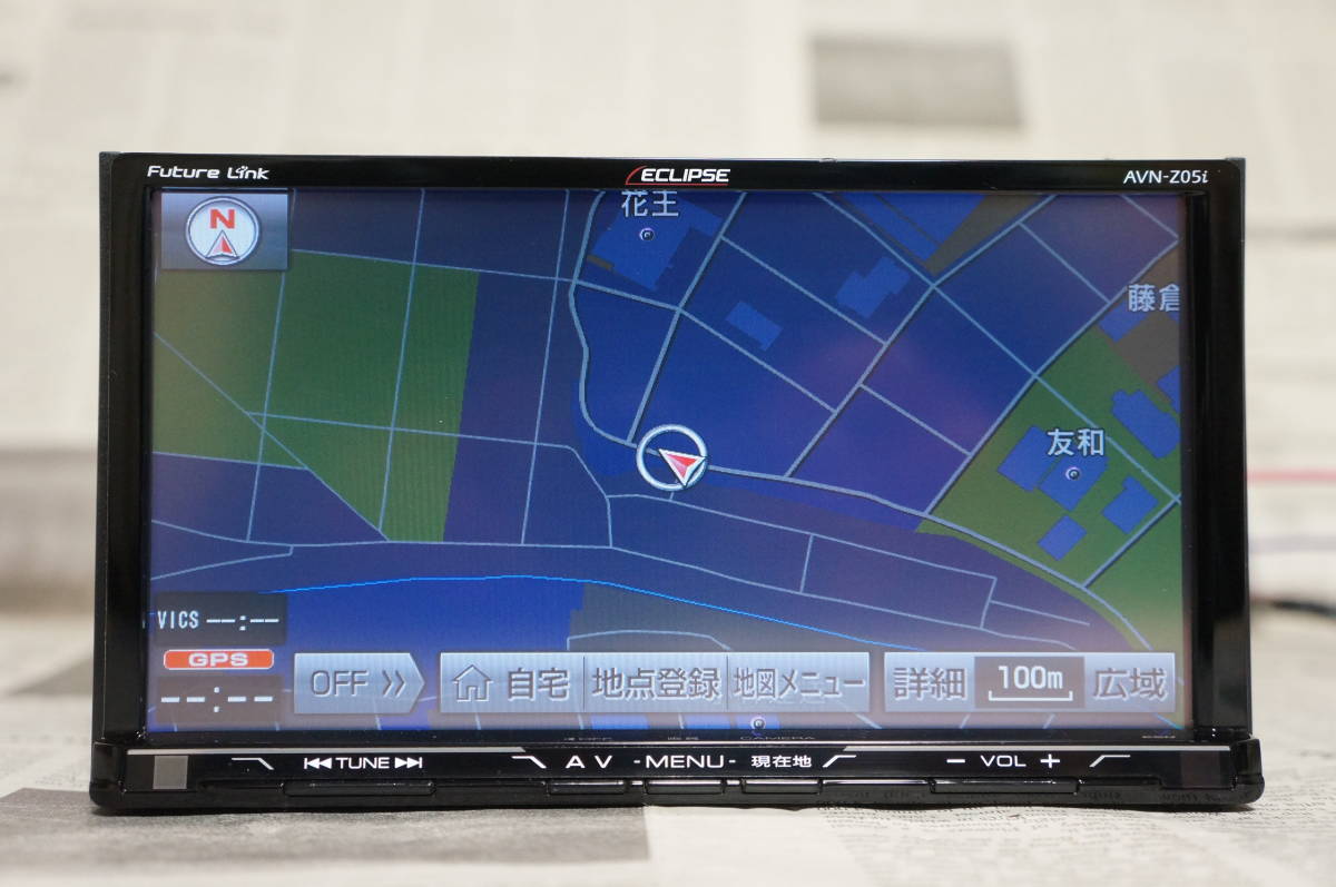 1円売切り 展示品 イクリプス メモリーナビ AVN-ZX05i イクリプス 