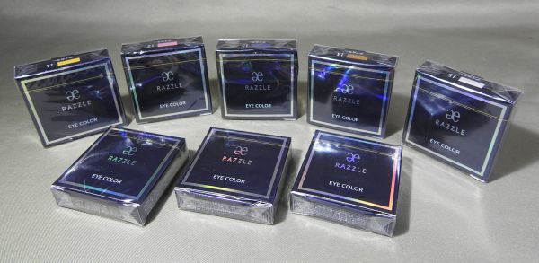 d★2 新品未開封 エレガンス ラズル アイカラー 8色8個セット★