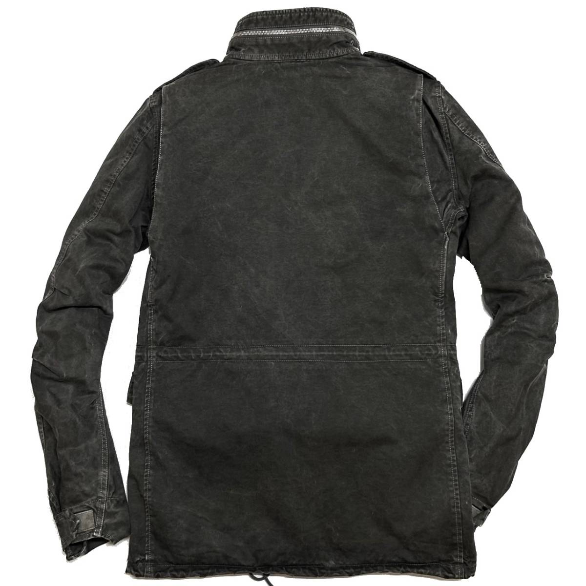 LEON掲載 定価11万 wjk M66 destroy cotton twill boa inner Lサイズ 