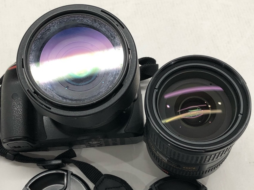 Nikon D5300 ジャンク品 165 (D)【ジャンク】 Nikon D5300 + レンズ2本 AF-S 18-70mm 18-200mm