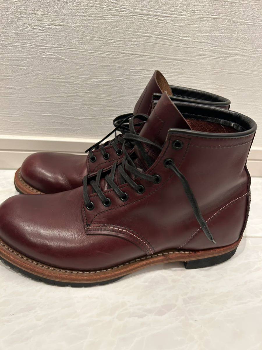 RED WING レッドウィング ベックマンBOOTS プレーントゥ D 9011 8 26cm 