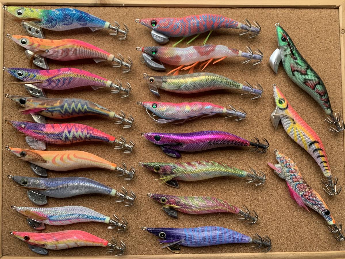 中古エギ　20本　YAMASHITA　DUEL　daiwa　shimano 他