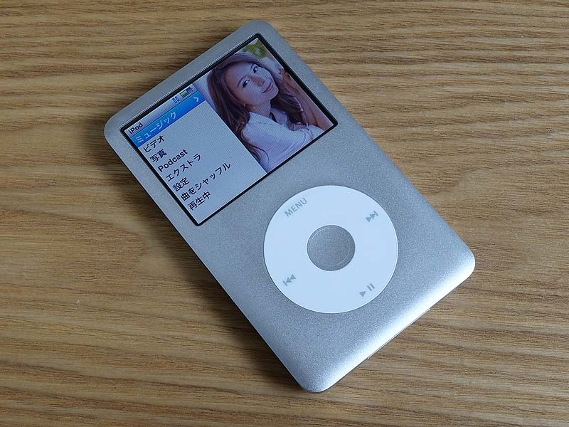 ◆◆iPod Classic 第6世代 80GB A1238 シルバー モデル：MB029J 美品 動作良好|C6-1202◆◆