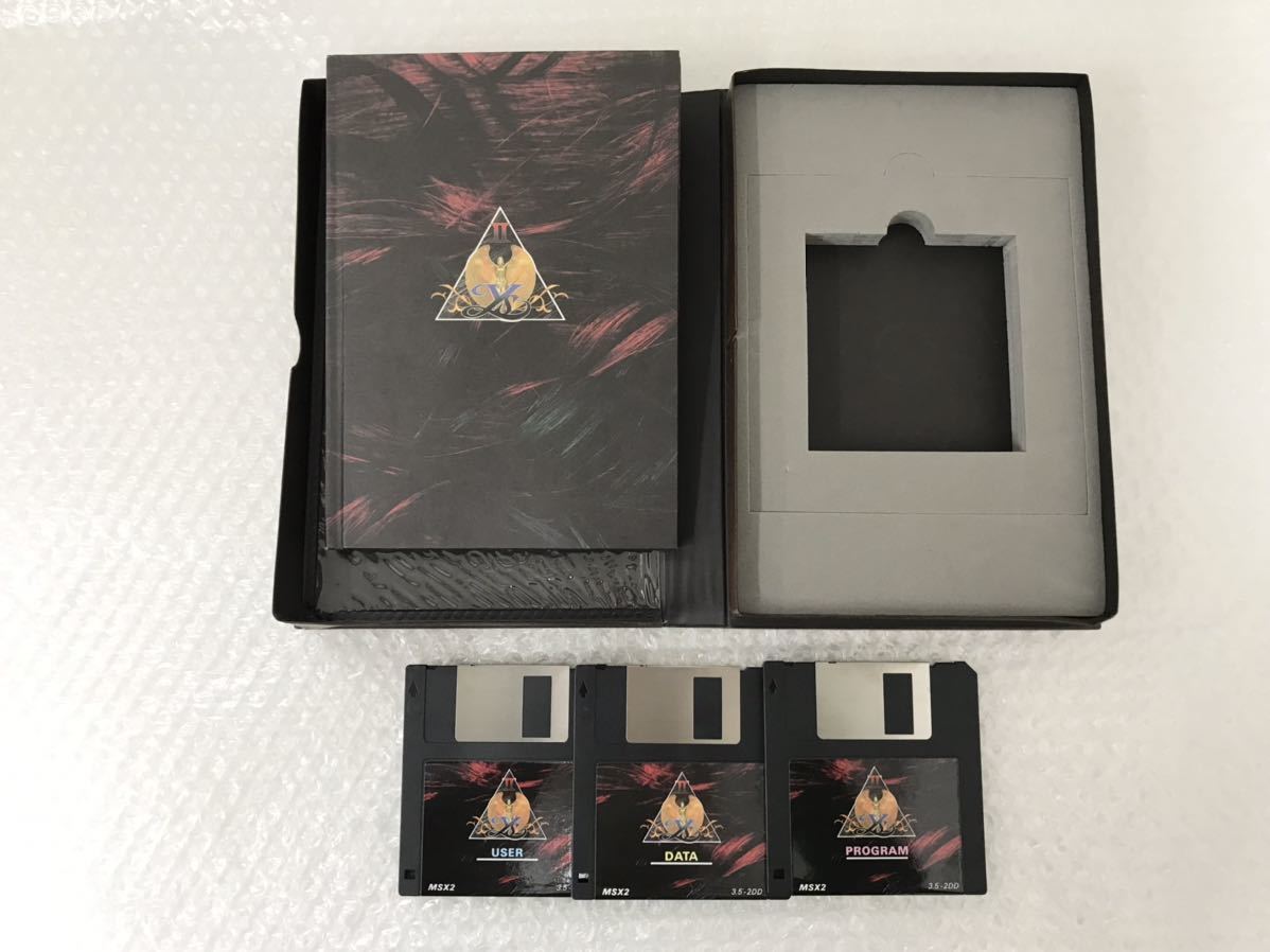 □MSX 2/おまとめセット②/パソコン/ソフト/3.5インチFD イース/イース