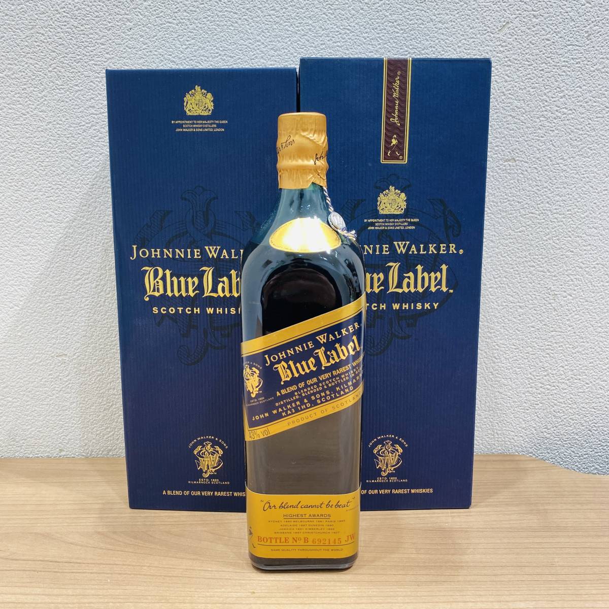 ブルーラベル ジョニーウォーカー 750ml スコッチ Walker JOHNNIE 