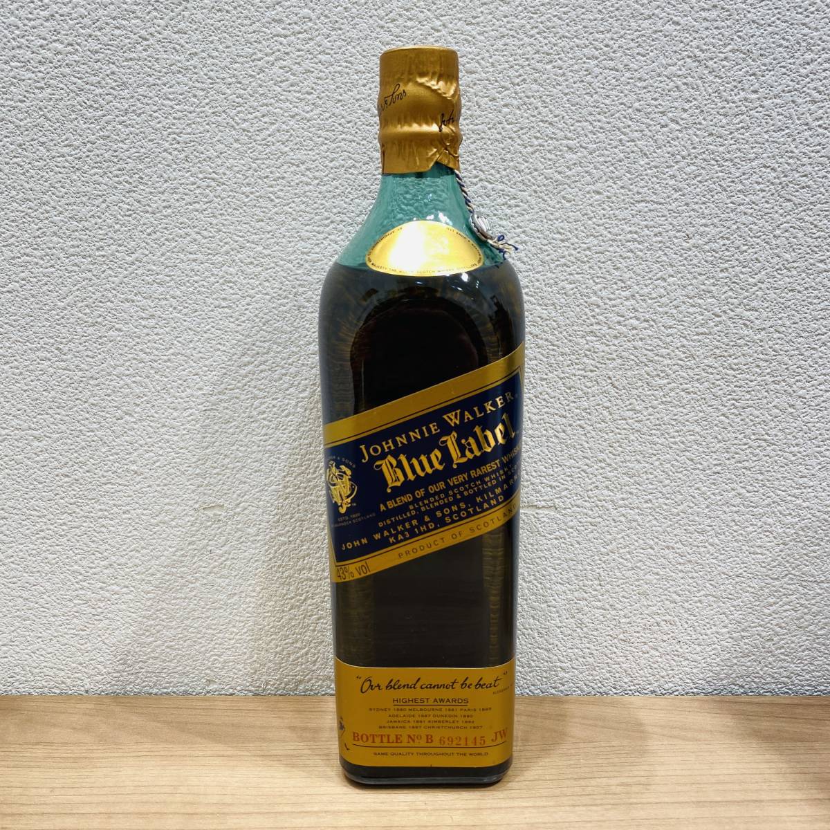 ブルーラベル ジョニーウォーカー 750ml スコッチ Walker JOHNNIE 