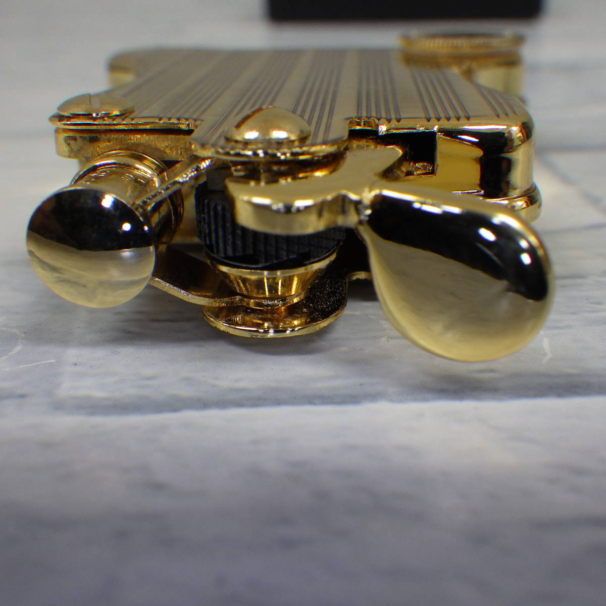 6944 RONSON ロンソン ライター 100周年記念 バンジョー ゴールド 
