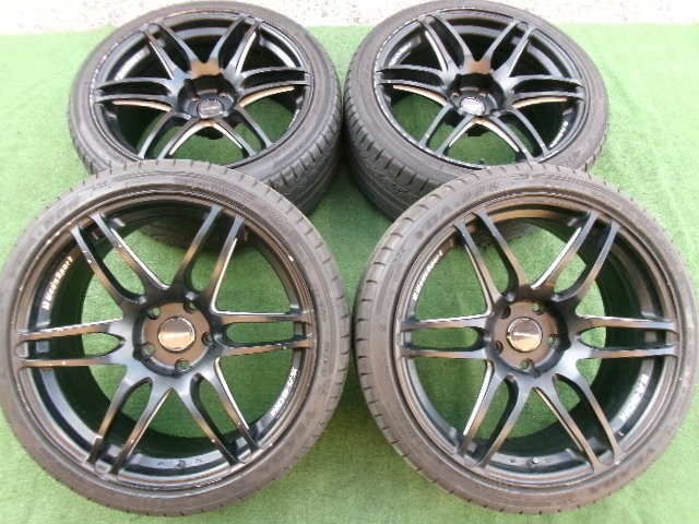 BMW 軽量! Weds Sport SA-60M ウェッズスポーツ SA60M ホイール タイヤ 4本 5H-120 19インチ F/8.5J+20 245/35ZR19 R/9.5J+20 265/35ZR19