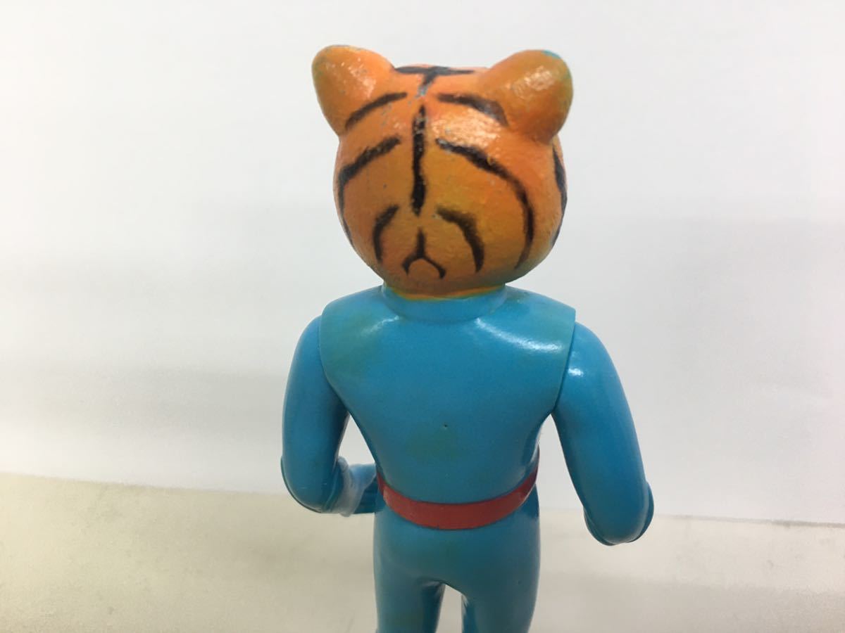 鉄人タイガーセブン ブルマァク ミドルサイズ ソフビ人形 当時物 