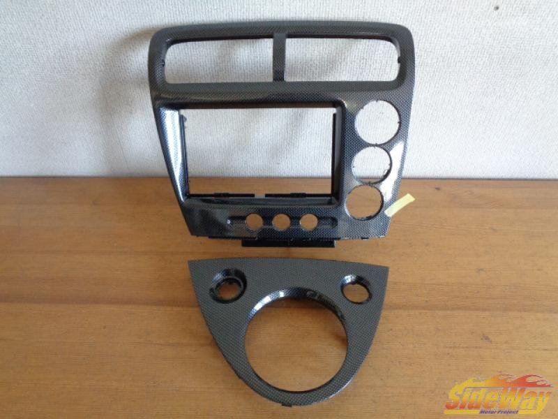 M_○シビック タイプR(EP3)CB調.インパネ+シフトパネル【36836】