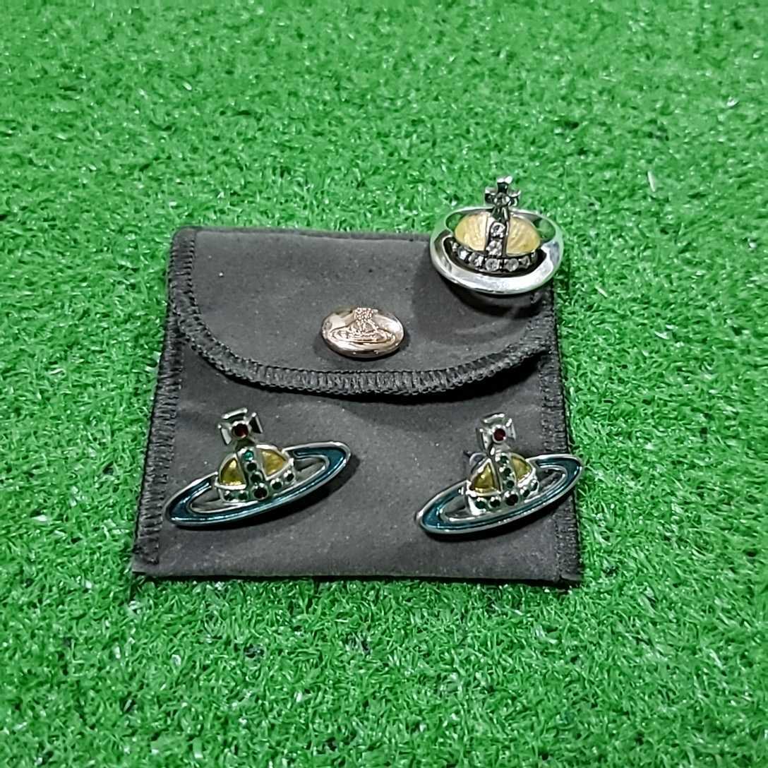 vivienne westwood ヴィヴィアンウエストウッド ピアス リング 指輪 オーブ まとめ売り アクセサリー ジュエリー 正規品 保存袋